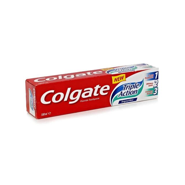 Pasta de dentes Colgate Tripla Ação de Melhor Qualidade com preço de atacado barato for sale at factory direct price