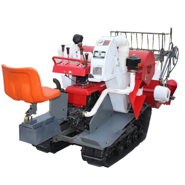 Self Propelled Combine Harvester Grain Harvesting Machine Agricultural Equipment