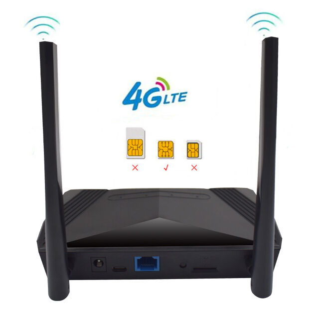 Router WiFi 4G LTE Mini de Alta Velocidad 300Mbps con Ranura para Tarjeta SIM, WiFi 6 Inalámbrico Desbloqueado 2.4G 300Mbps for sale at factory direct price