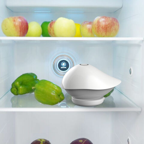 Générateur d'Ozone Désodorisant pour Réfrigérateur, Portable, Rechargeable par USB, Longue Durée de Fonctionnement, Mini Purificateur d'Air