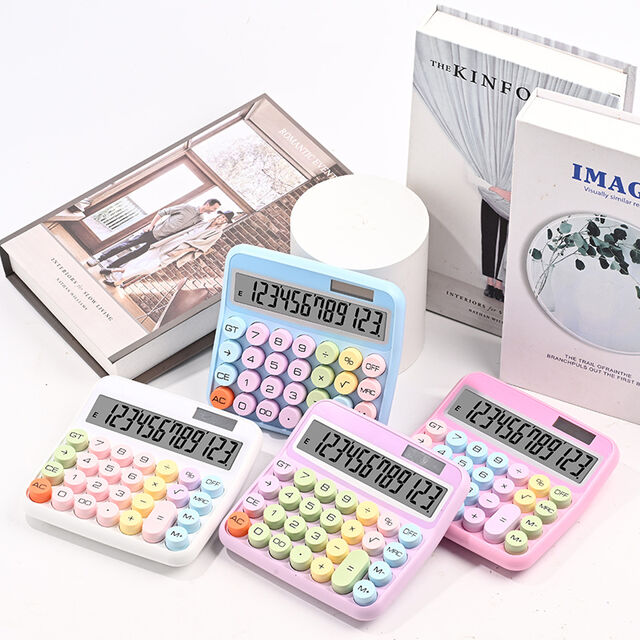 Dual Power Calculator High Appearance Large Key Calculator For Finance ...