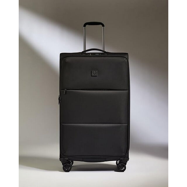Mala Grande Clássica, Leve e Expansível, 4 Rodas Spinner - Alça Ajustável, Trava TSA, Listras Suaves - Mala de Viagem Macia for sale at factory direct price
