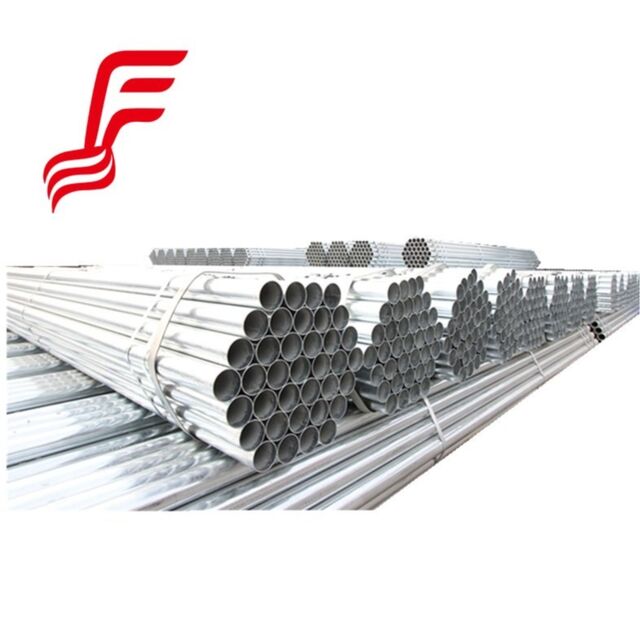 Tubo Redondo de Aço Carbono Pré-Galvanizado de 25mm, Tubo Redondo de Aço Galvanizado, Peças por Tonelada
