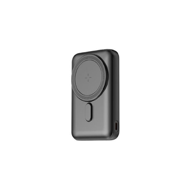 Batería Externa Magnética Inalámbrica 5 en 1 de 10000mAh con Carga Rápida y Cable Incorporado