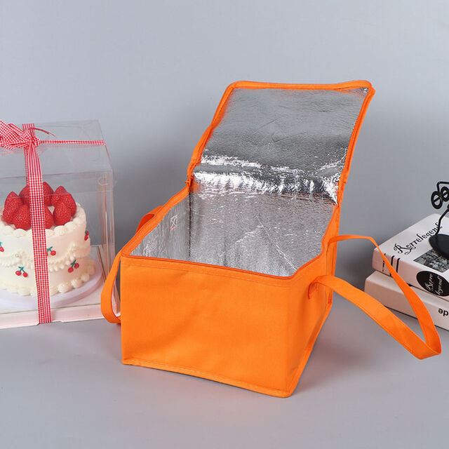 Bolsa Térmica Isolada Promocional para Exterior, Bolsa Cooler Isolada para Entrega de Alimentos com Logotipo Personalizado