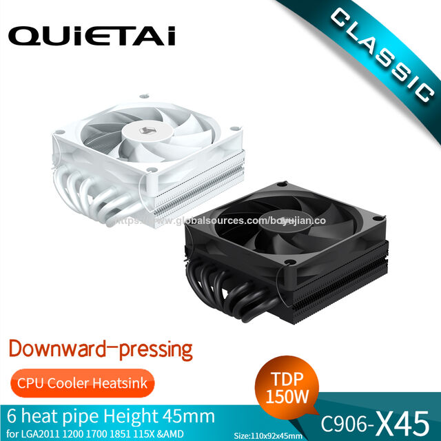 QUIETAI C906-X45 6 Tubos de Calor LGA1700/1200/115X/2011/AM5/AM4 for sale at factory direct price