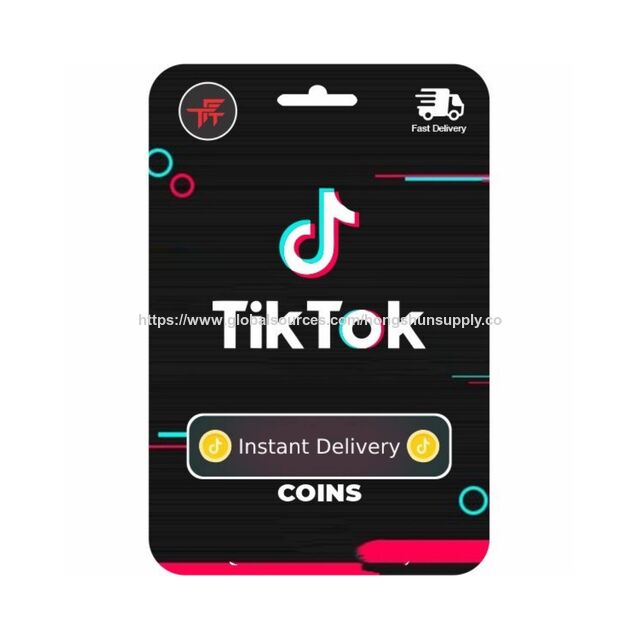 Moedas TikTok 700-3500-7000 por conta for sale at factory direct price