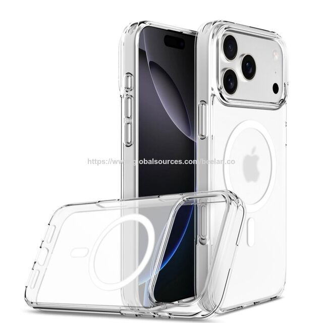 Guter Service Transparente Klare Magnetische Trend Hülle für iPhone 17 Handyhülle mit Anziehungsfunktion