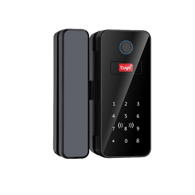 2026 Niedrigpreis Benutzerdefinierte Bluetooth Smart Lock Fingerabdruck Passwort Code Karte Tuya TTLock APP Fernbedienung Fingerabdruck Türschloss for sale at factory direct price