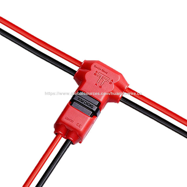 Connecteur Rapide Type T pour Câblage Parallèle Double sans Dénudage