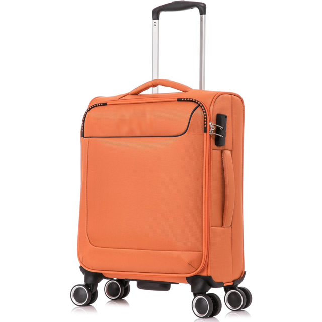 Handgepäck Koffer 55x39x20cm - Leichte Weichschalen-Reisetasche, zugelassen für Ryanair, EasyJet, British Airways uvm. - 4 Doppelrollen for sale at factory direct price