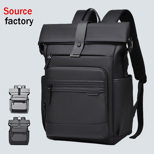 Mochila de Ordenador Unisex de Poliéster, Gran Capacidad, Ligera para Uso en Exteriores, Estudiantes Universitarios, Ocio