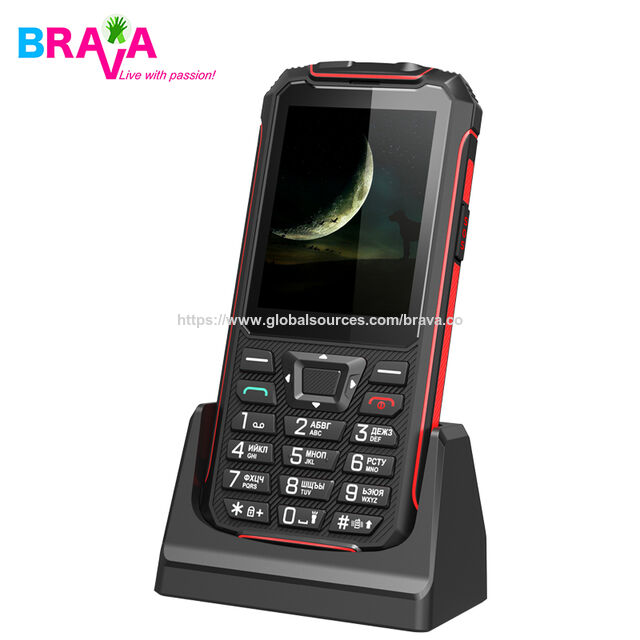 Telefone Móvel à Prova d'Água ECO DESIGN OEM 2.8'' Telefone Robusto, Telefone Móvel à Prova d'Água e Poeira IP68