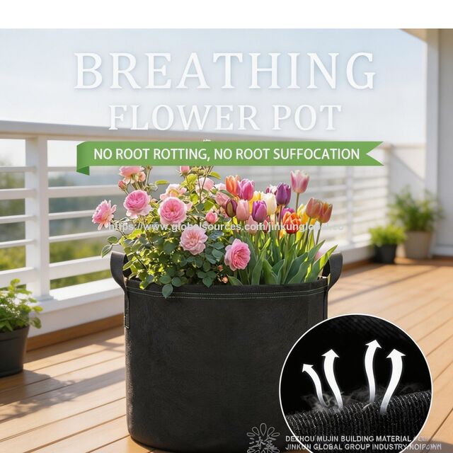 Non-woven tree bags are available in bulk with preferential pricing.