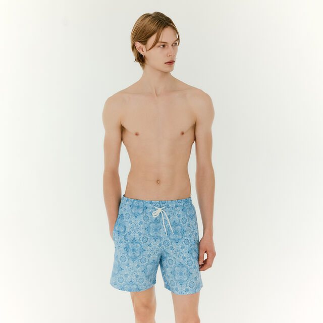 Traje de baño funcional para hombre, color azul for sale at factory direct price