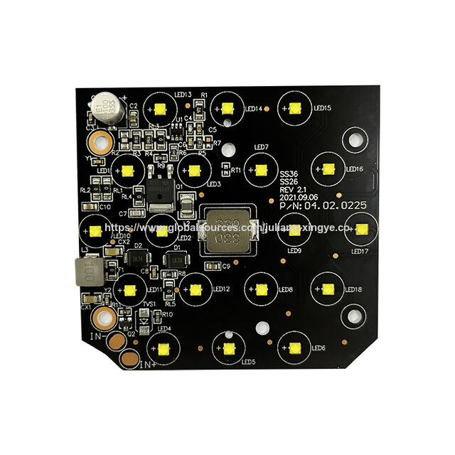 Assemblage SMT de PCBA LED haute puissance sur substrat en aluminium, service clé en main de conception et d'assemblage de PCB/PCBA personnalisés for sale at factory direct price
