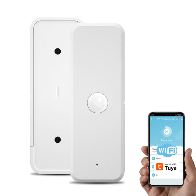 Capteur de Mouvement PIR WiFi, Détecteur PIR Pas Cher, Capteur Infrarouge Tuya pour Maison Intelligente for sale at factory direct price