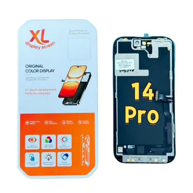 Pantalla LCD XL para iPhone 14 Pro al por mayor con reemplazo de digitalizador for sale at factory direct price