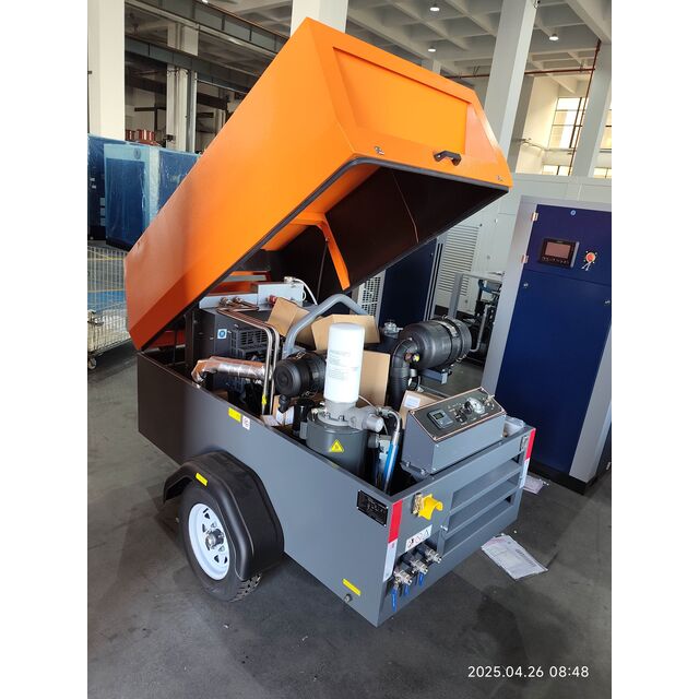 Compresseur d'Air Diesel de Qualité Supérieure pour la Construction avec Livraison Rapide