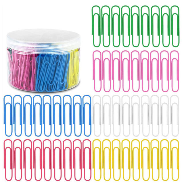 Bestseller Sortierte Papierklammer-Sets für Büroorganisation - Vinylbeschichtete Papierklammern