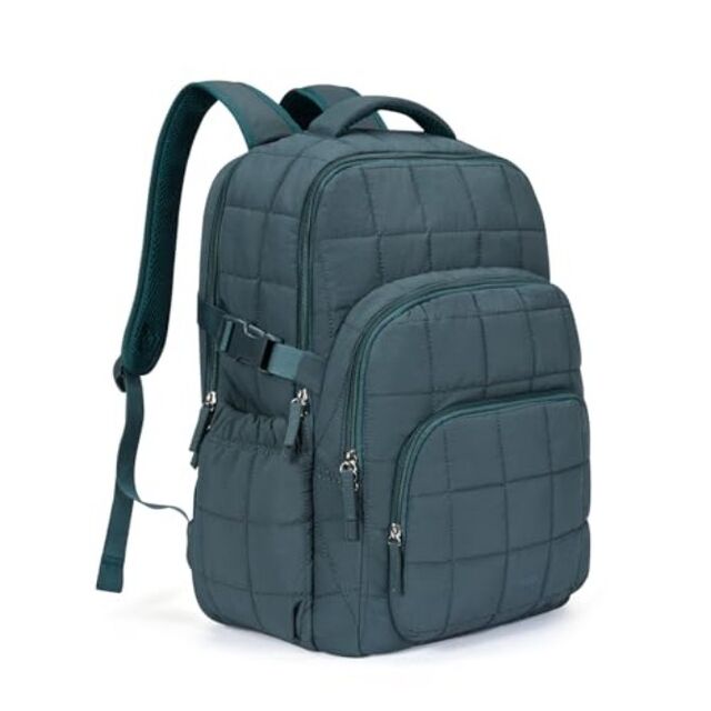 17,3 Zoll Laptop Rucksack für Damen, Anti-Diebstahl-Reiserucksack, Puffer-Stepp-Arbeitsrucksack, wasserabweisender College-Rucksack for sale at factory direct price