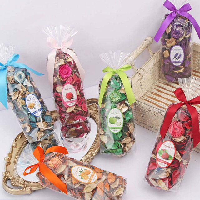 أكياس معطرة باللافندر وورد برائحة منعشة، مزيج زهور مجففة عطري مزخرف for sale at factory direct price