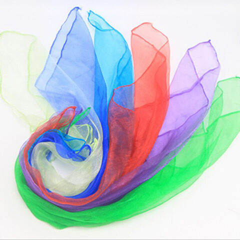 Foulards Carrés en Soie pour la Danse avec Nouveau Design, Diverses Couleurs Disponibles for sale at factory direct price