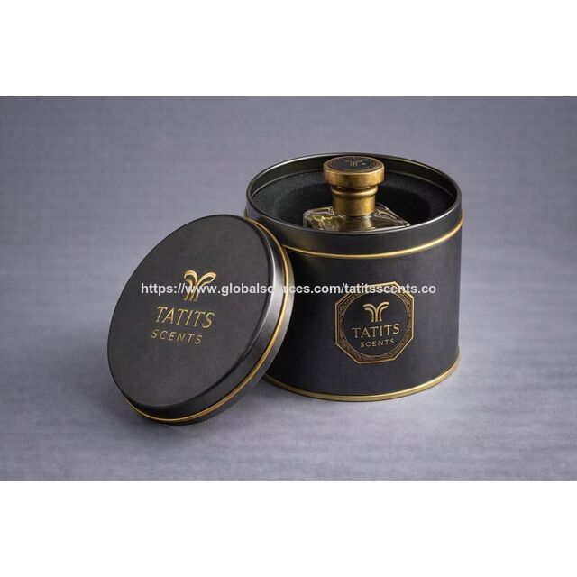 TATITS SCENTS Perfume de Lujo Inspirado en Piedra Artística, EDP de Fragancia Extra con Tapa Escultural, Caja de Regalo Premium