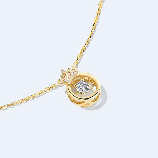Pingente de Diamante Genuíno 100% Natural Certificado GIA, 1.00 Quilate, Diamante Coração, Pingente de Diamante Solitário em Ouro Maciço 14k