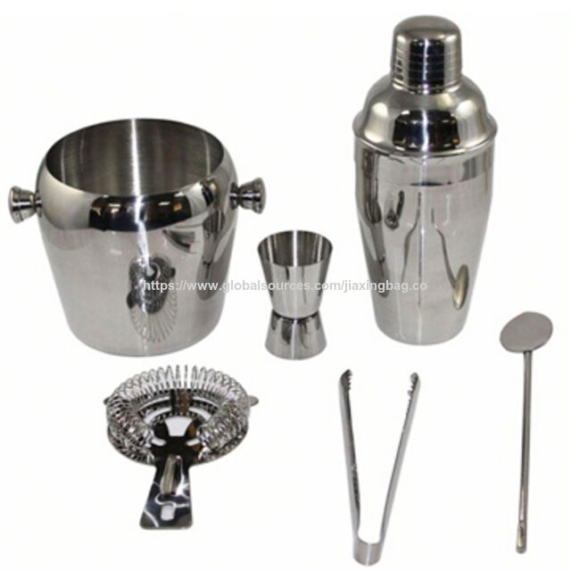طقم هدايا شاكر كوكتيل ستانلس ستيل هافانا 6 قطع، OEM for sale at factory direct price
