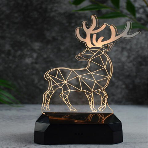 USB Fernbedienung Touch 3D Acryl Optische Illusion Nachtlicht for sale at factory direct price