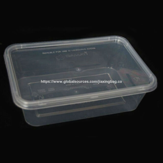 حاوية طعام للاستخدام مرة واحدة معتمدة من FDA و SGS، مادة PP/PET for sale at factory direct price