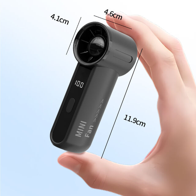 Novo Mini Ventilador de Bolso Recarregável USB de Alta Velocidade para Exterior