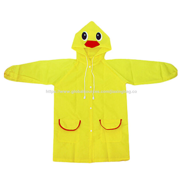 معطف مطر للأطفال 100% PVC ملون للأطفال for sale at factory direct price