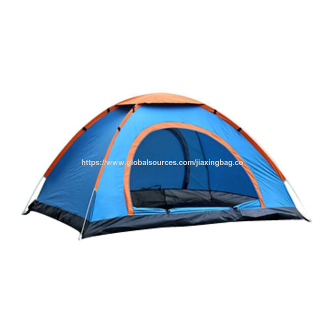 خيمة تخييم محمولة قابلة للطي للمشي لمسافات طويلة تتسع لـ 3-4 أشخاص for sale at factory direct price