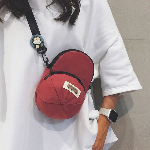 Sac Bandoulière Femme Été Version Coréenne Instagram Polyvalent Chapeau Personnalité Tendance Sac d'Épaule Homme