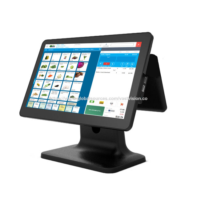 15.6 Inch Touch Screen Pos System For Retail Restaurant Mall 1080p ...