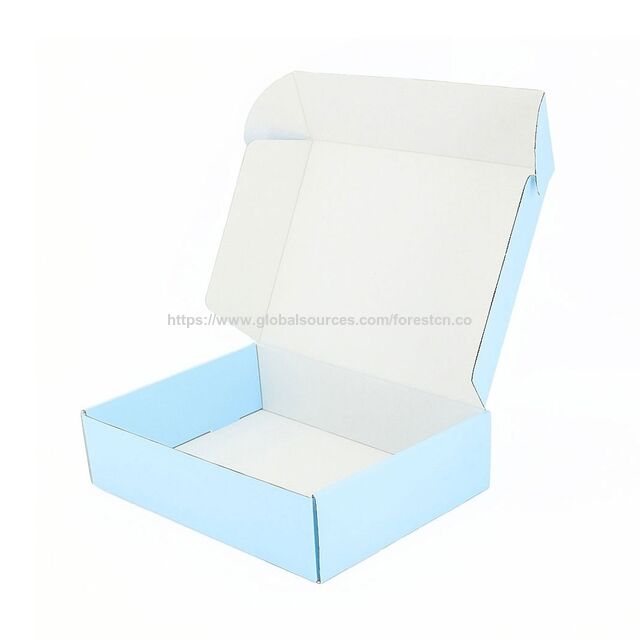 Custom Logo Printed Corrugated Cardboard Paper Empty Cosmetic Mailer ...