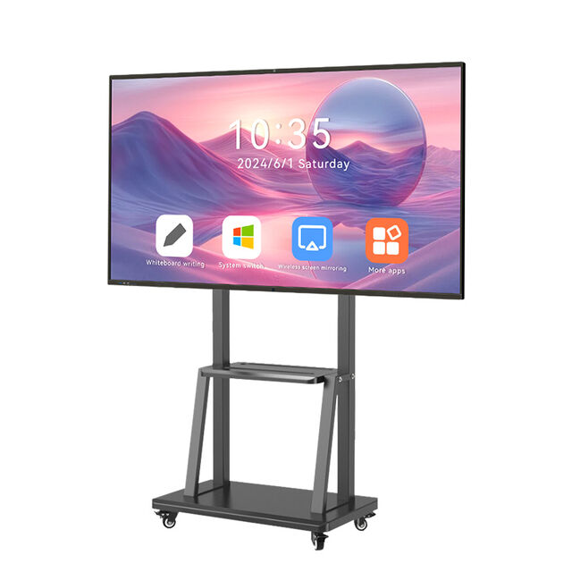 جهاز لوحي تفاعلي متنقل للمكاتب والتعليم، جهاز الكل في واحد مع عرض لاسلكي بدقة 4K for sale at factory direct price