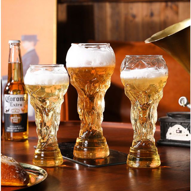 Caneca de Cerveja Copa do Mundo de Futebol, Grande Capacidade, Copo de Futebol, Ideal para Bares for sale at factory direct price