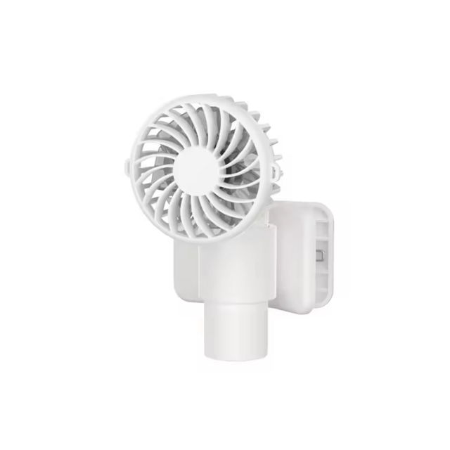 Mini Ventilateur Portable Multifonction à Clip - Moteur sans Balai Pliable à Batterie pour Voiture et Camping-Car, Camping en Plein Air, Sports