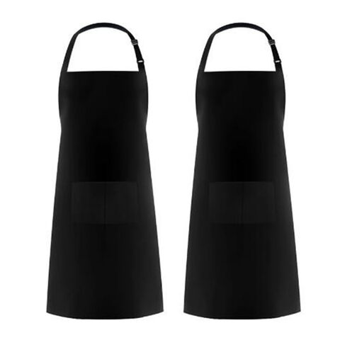 Avental de Chef de Cozinha BBQ Impermeável de Algodão com Design Personalizado for sale at factory direct price