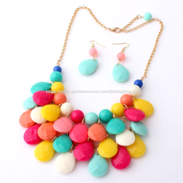 Großhandel Modeschmuck-Halsketten-Set für Kinder JX