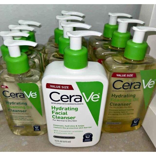 Original CeraVeS CeraV e AM Facial Moisturizing Lotion SPF 50 - Cera VeS PM Facial Moisturizing Lotion UVB Cera Ve Skincare for sale at factory direct price