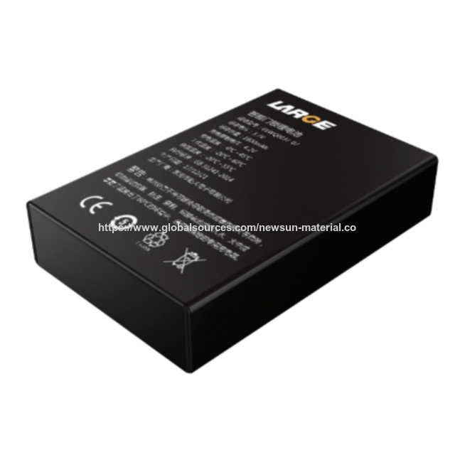 3,7V 1800mAh 103450 Lithium-Cobalt-Oxid-Material Aluminiumschalen-Lithium-Ionen-Akku, speziell für intelligente Türschlösser entwickelt