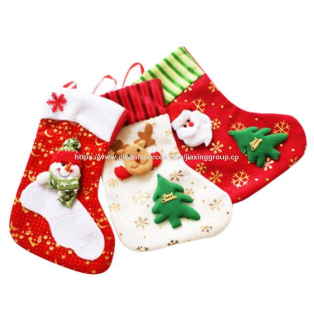 Calcetines Navideños para Decoración Festiva JX for sale at factory direct price