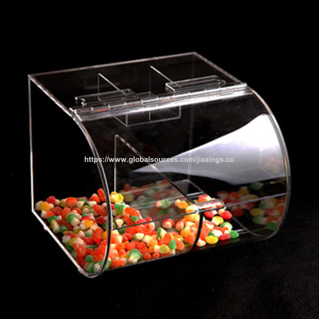Caja de dulces acrílica hecha a medida for sale at factory direct price