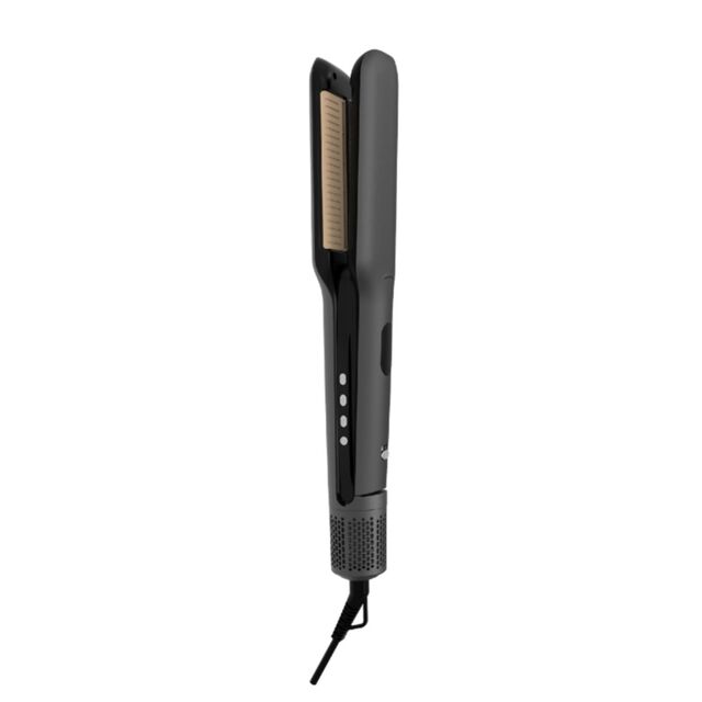 Plancha de Pelo Iónica con Calentamiento Rápido, Tecnología PTC, Antiestática, Alisado, Brillo y Lustre - Herramienta de Estilismo Capilar