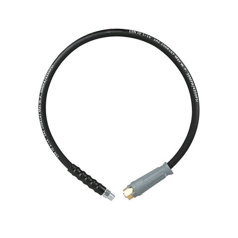 Tuyau haute pression SPS 30 MPA 4350 PSI 0,9 m avec raccord pour enrouleur de tuyau M22-14 et connecteur mâle 3/8 for sale at factory direct price