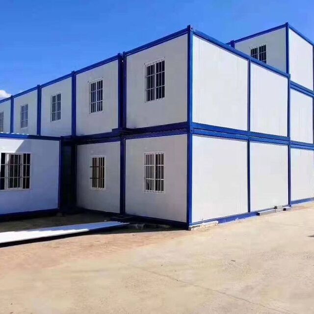Rumah Prefabrik Mudah Dipasang Tahan Lama Dapat Diperluas, Rumah Kontainer Modular Ekspansi 20/40 kaki dengan 2/3/4 Kamar Tidur, Siap Pakai